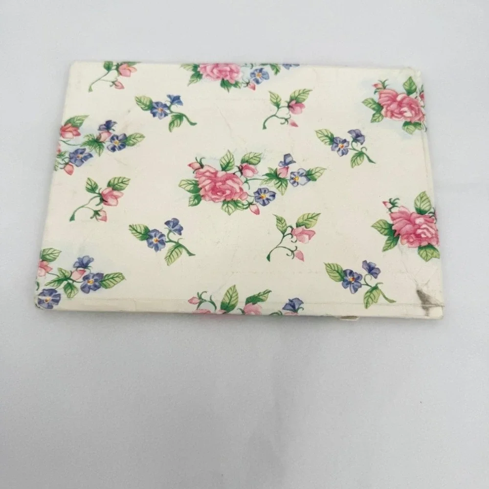 VTG Stationery Set Floral Rose Shabby Chic Cottagecore Letter Writing Whimsical